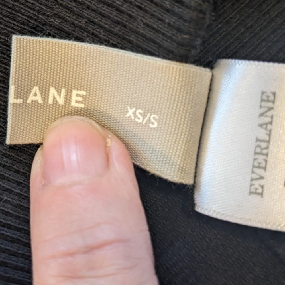 Everlane The Seamless Bike Short Black High Rise Athletic Shorts XS/S‎ - Picture 3 of 3